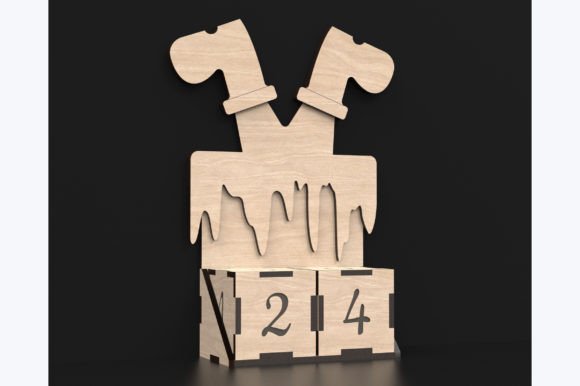 Download Laser Cut Christmas Countdown Svg Files - Countdown Collection