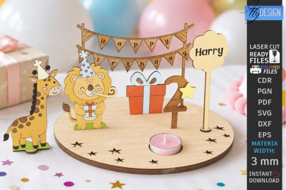 Download Birthday Countdown Plate Laser Cut | CNC - Countdown Collection