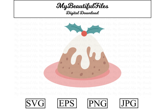 Download Christmas Pudding Clipart Design - Christmas pudding Collection