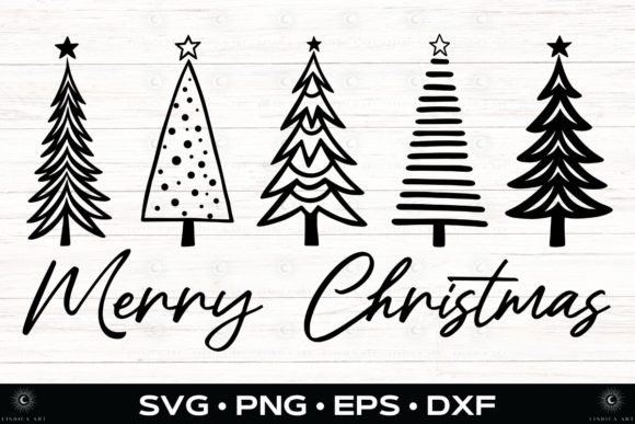 Download Merry Christmas Trees SVG - ClipArt PNG - Christmas trees svg Collection
