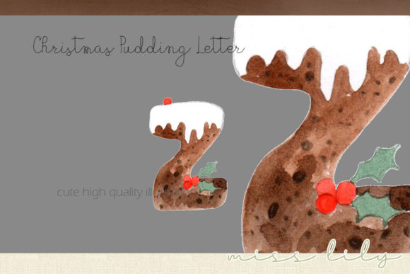 Download Christmas Pudding Letter Z - Christmas pudding Collection