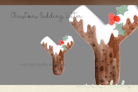 Download Christmas Pudding Letter Y - Christmas pudding Collection