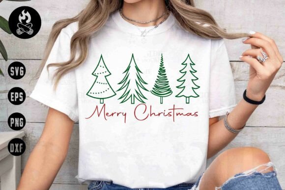 Download Merry Christmas Trees SVG PNG - Christmas trees svg Collection
